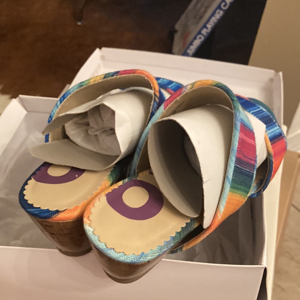 Nine West Multicolor Sandals